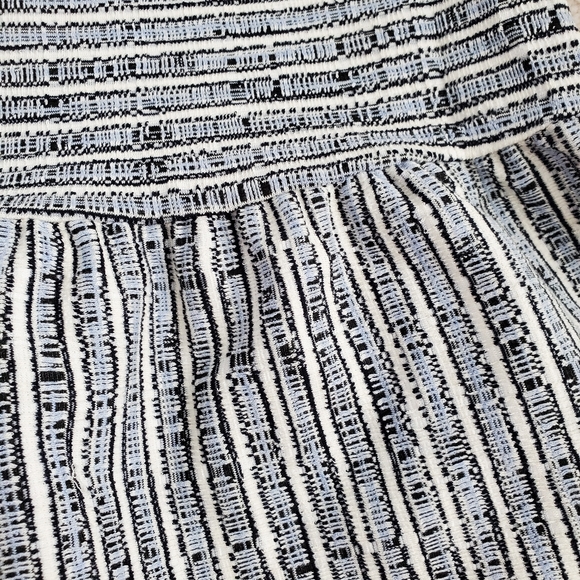 NWOT LOFT Striped Flounce Pull On Skirt - Picture 5 of 9